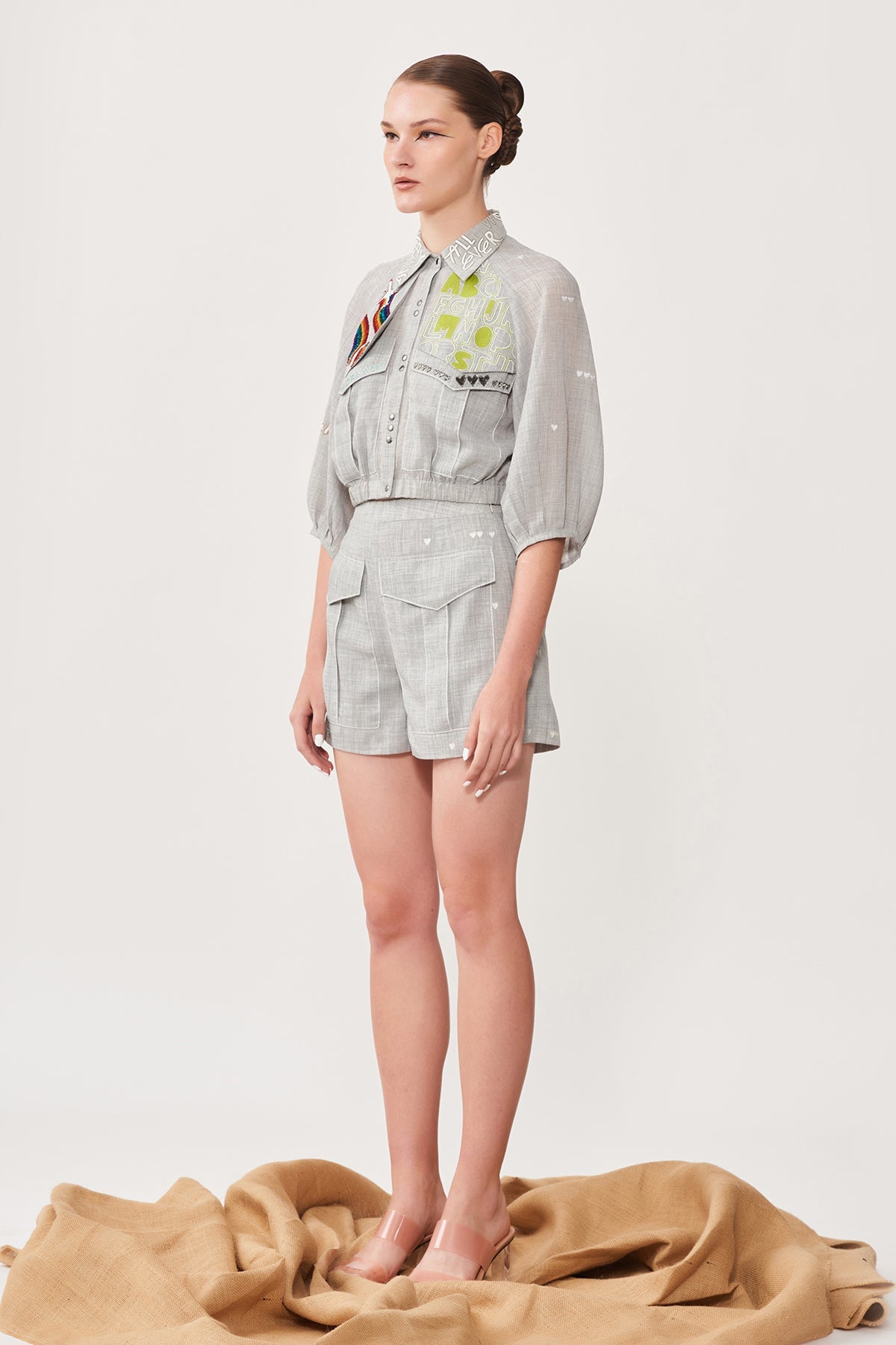 Own Your Dream Flap Short Jacket