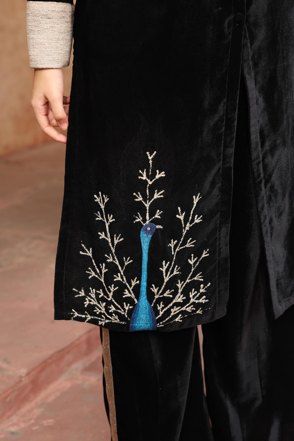 Black Kurta Set - RTS