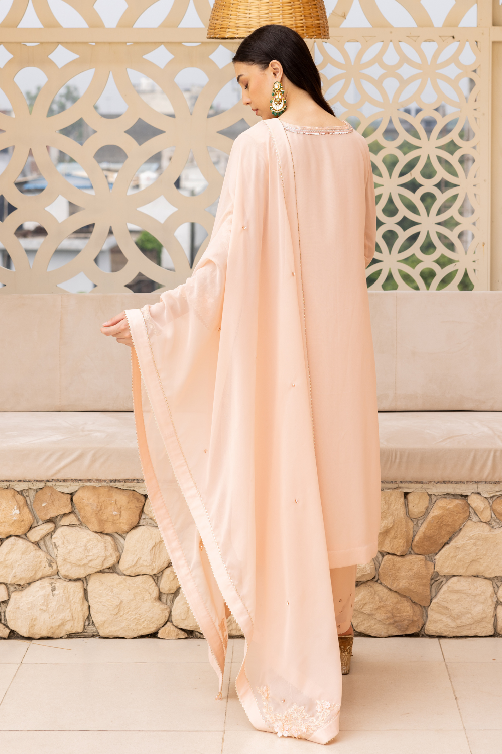 BHAVYA SUIT WITH PLAZZO AND DUPATTA