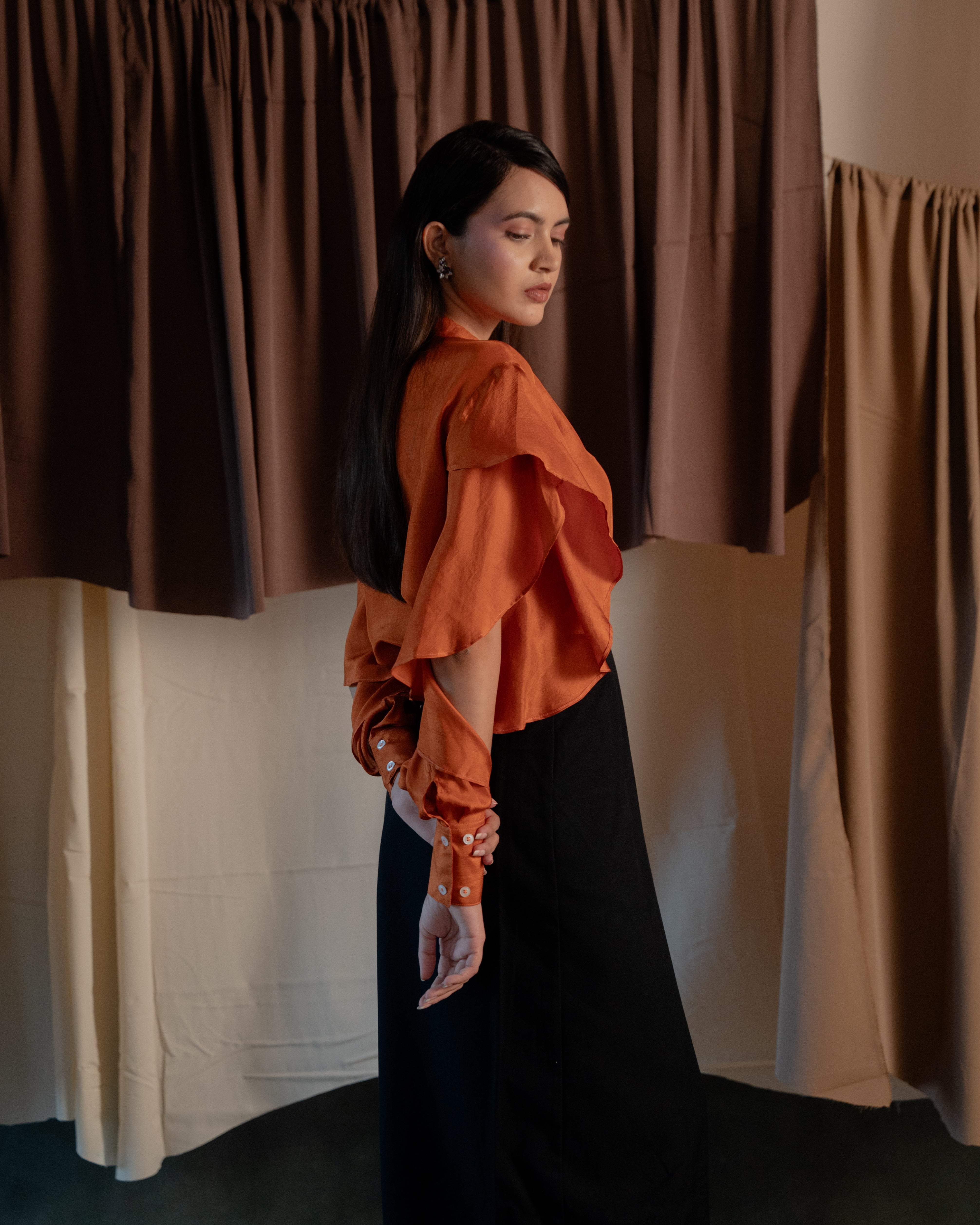 Frill Sleeve Coord
