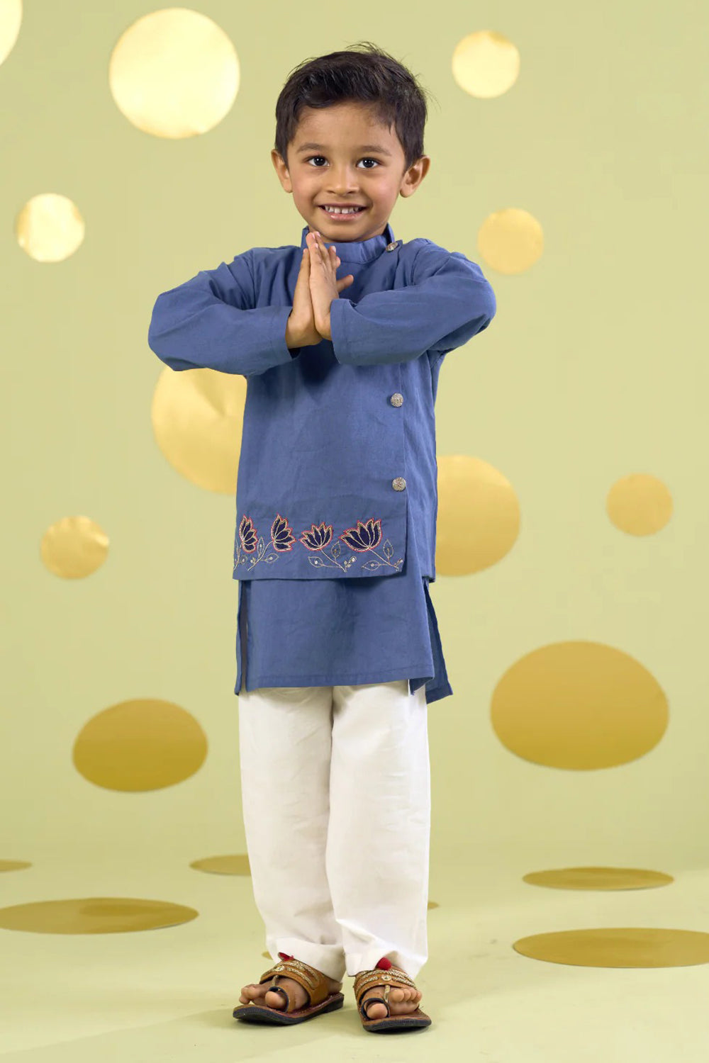 BLUE LOTUS BANDI SET