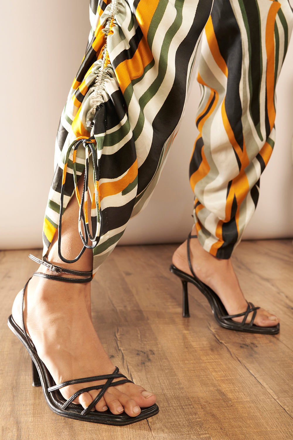 Satin Printed Pants