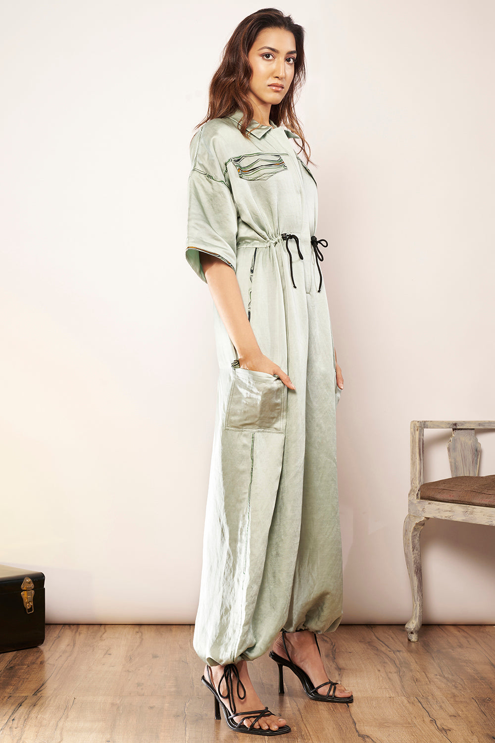 Satin Jumpsuit