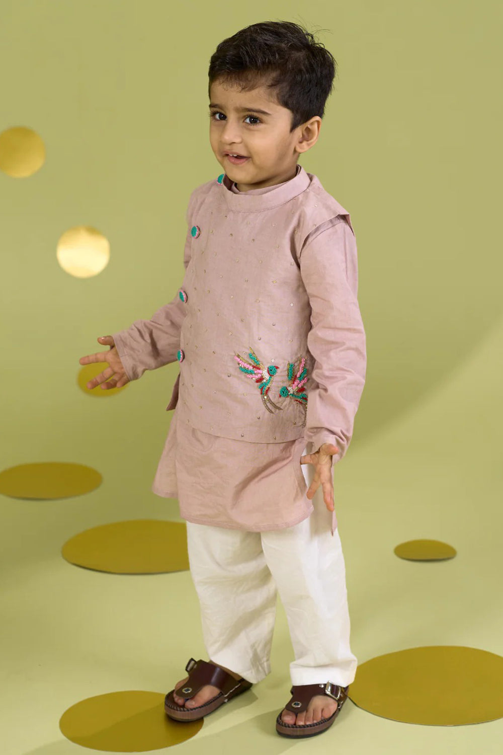 IVORY BIRD BANDI SET