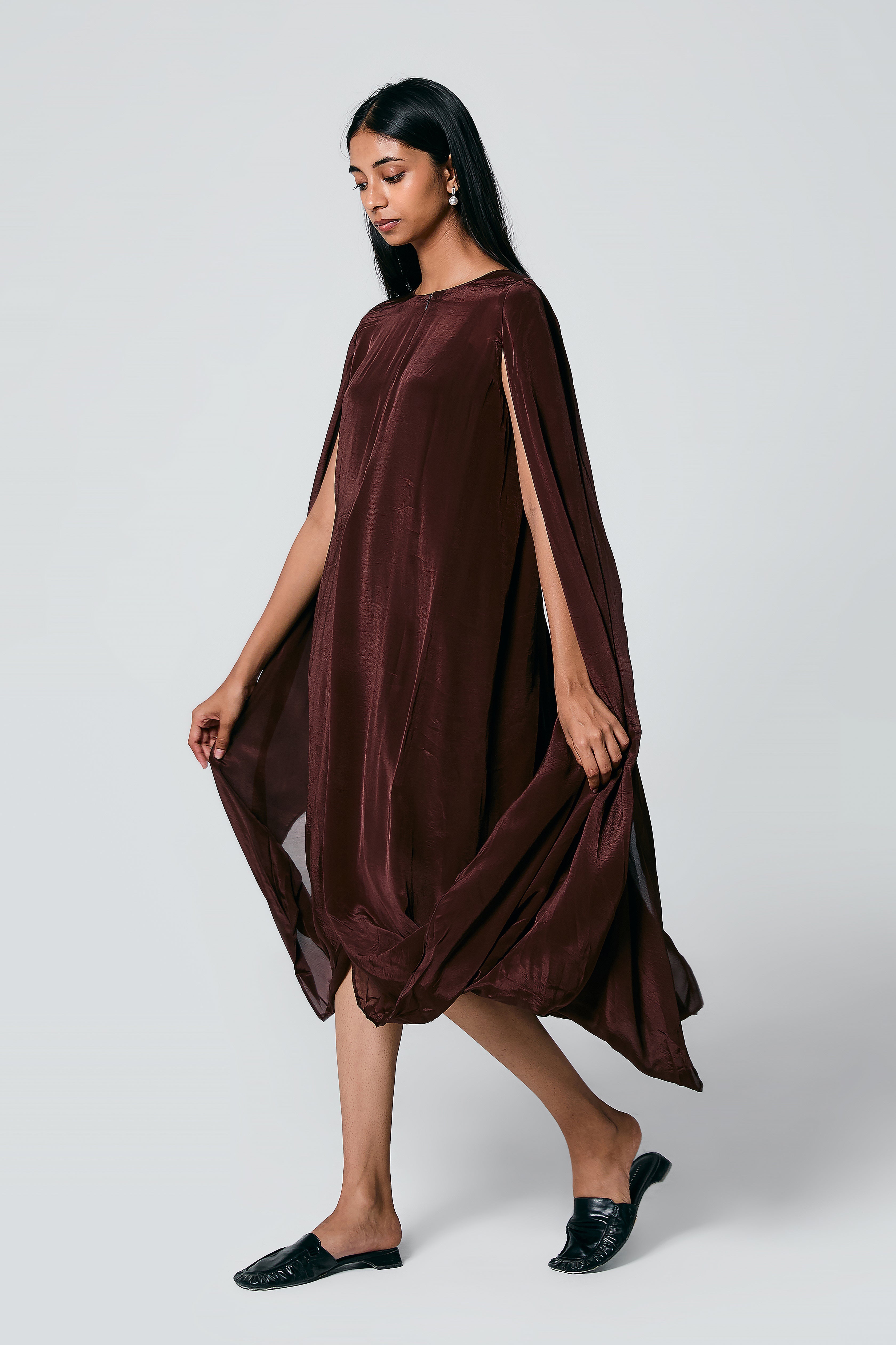 Double Cowl Dress