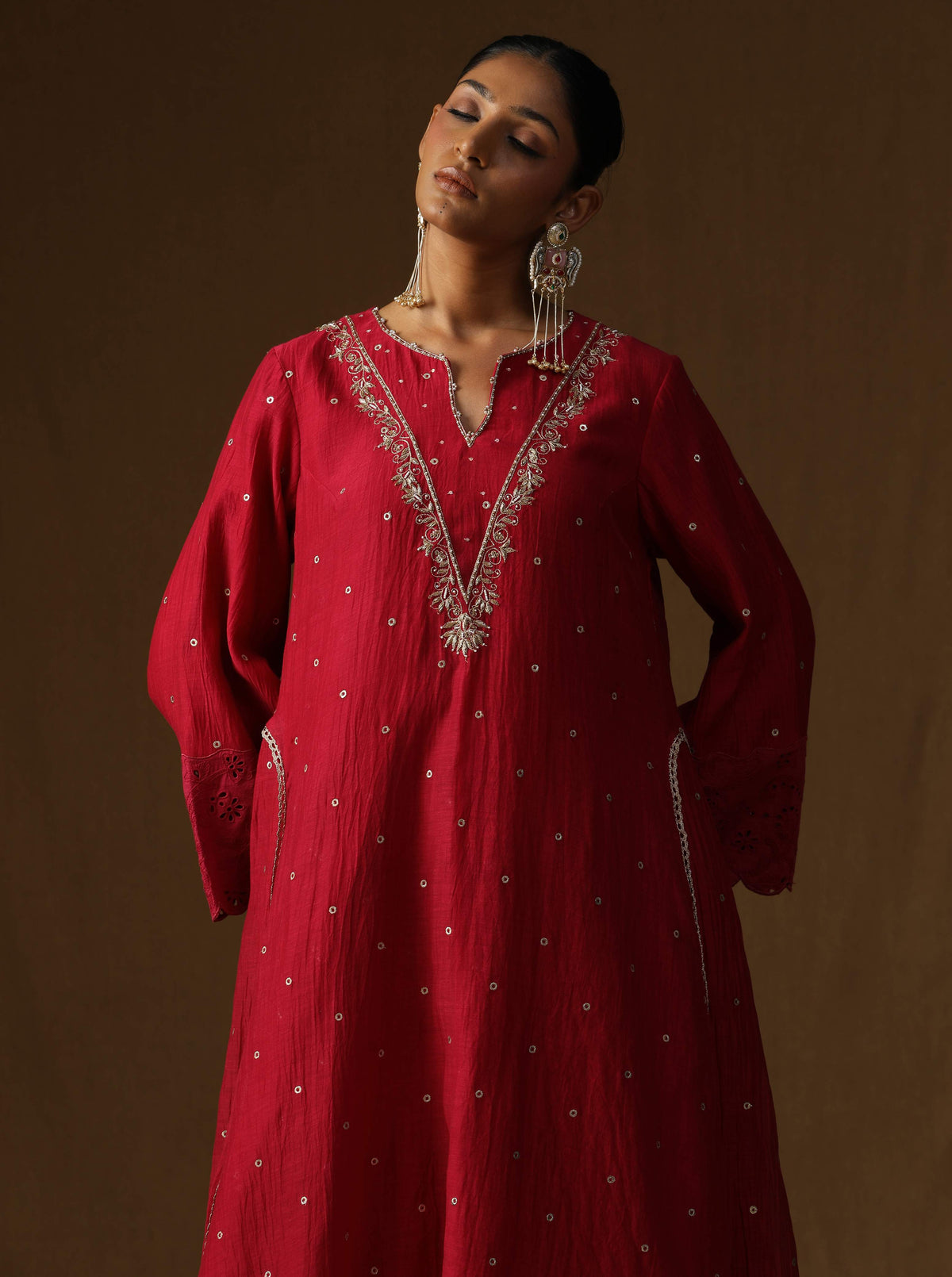 Sakhi Noor gulab Kurta Set
