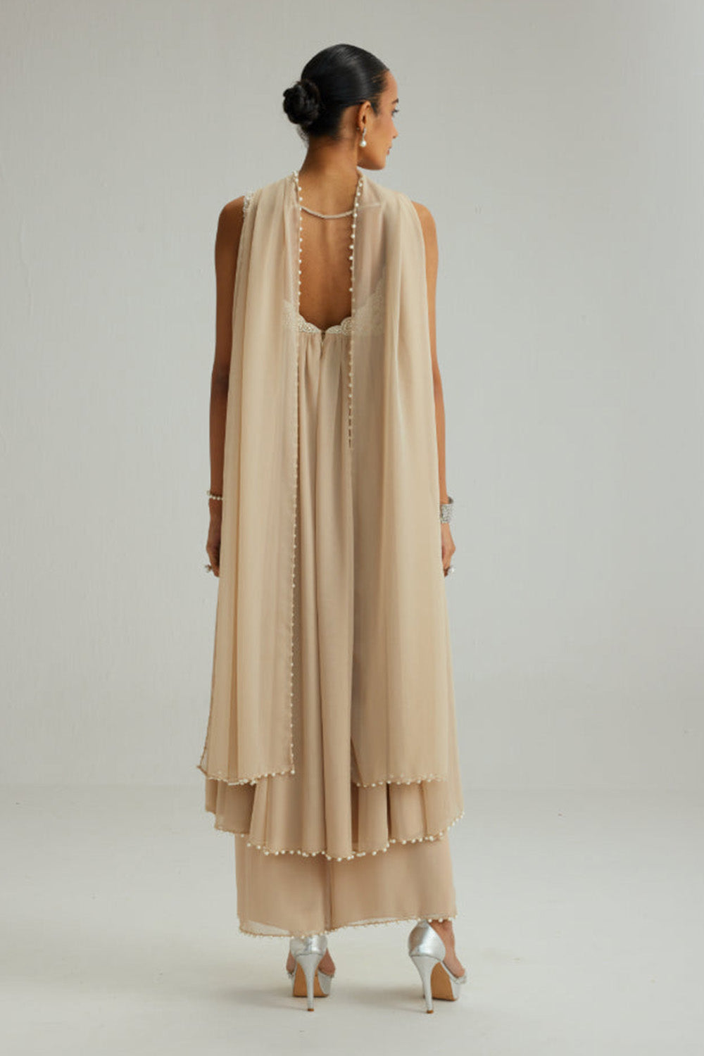 Light Beige Kurta Set