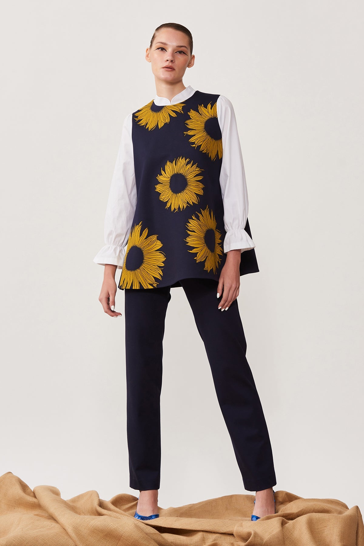Sunflower Flared Top