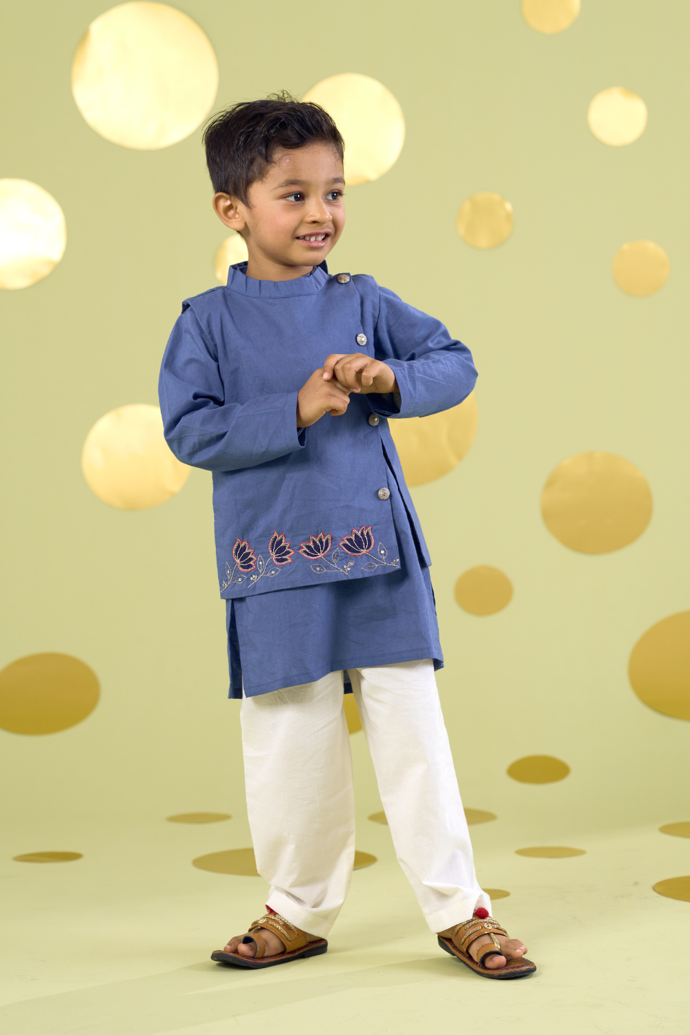 BLUE LOTUS BANDI SET