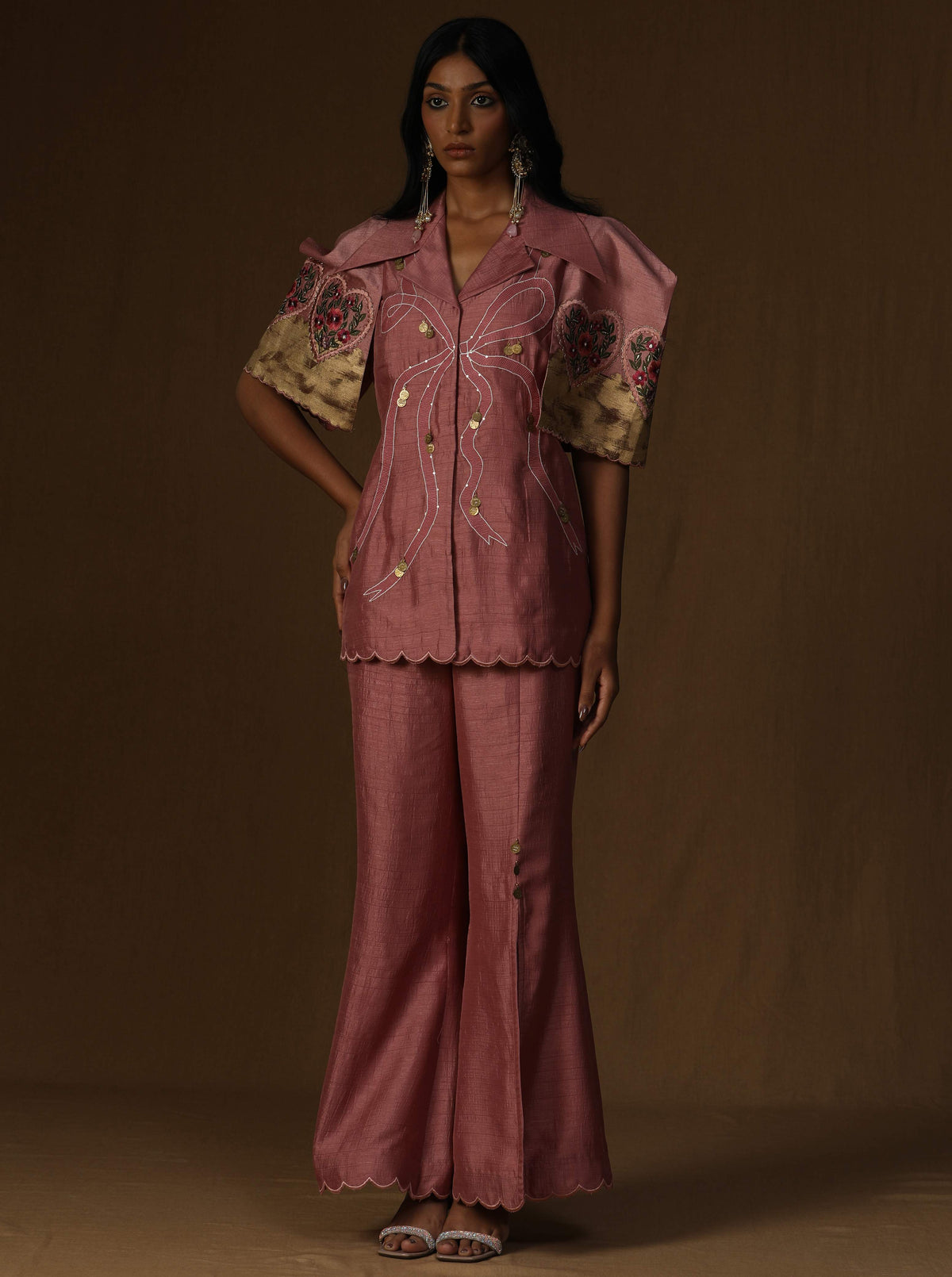 Chitra Gulab Noor  The Artisan Rooh Co-ord Set