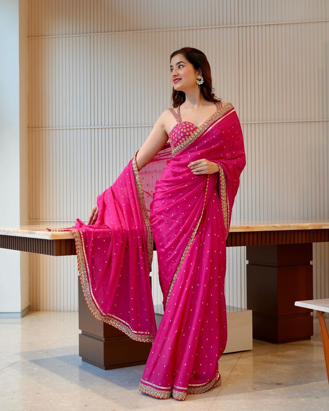 Golconda Uzvi Saree Set