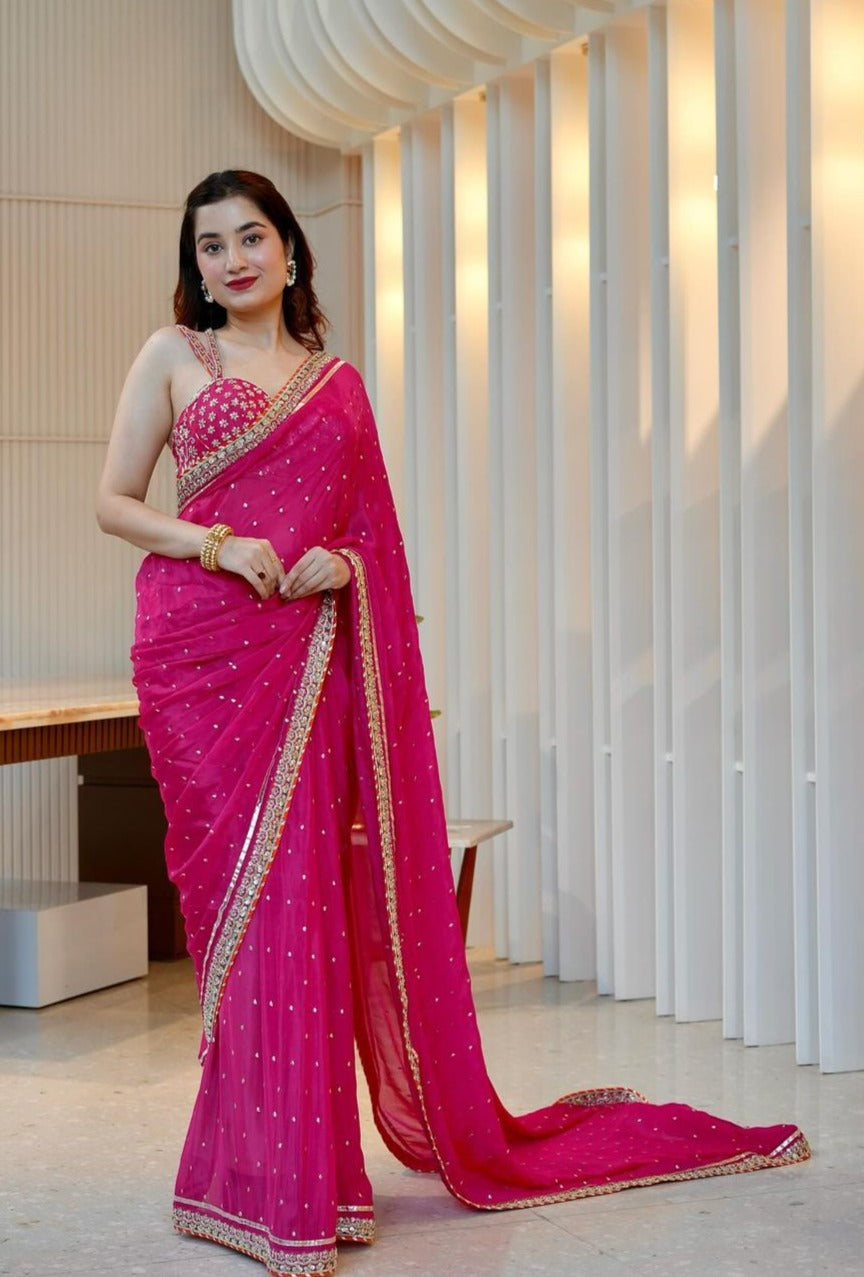 Golconda Uzvi Saree Set