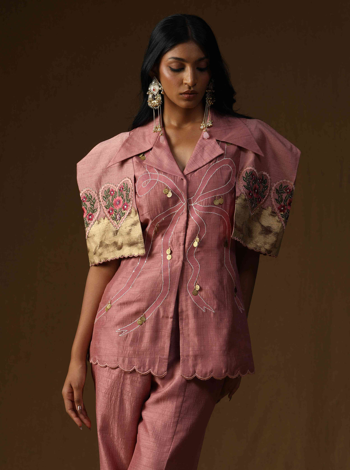 Chitra Gulab Noor  The Artisan Rooh Co-ord Set