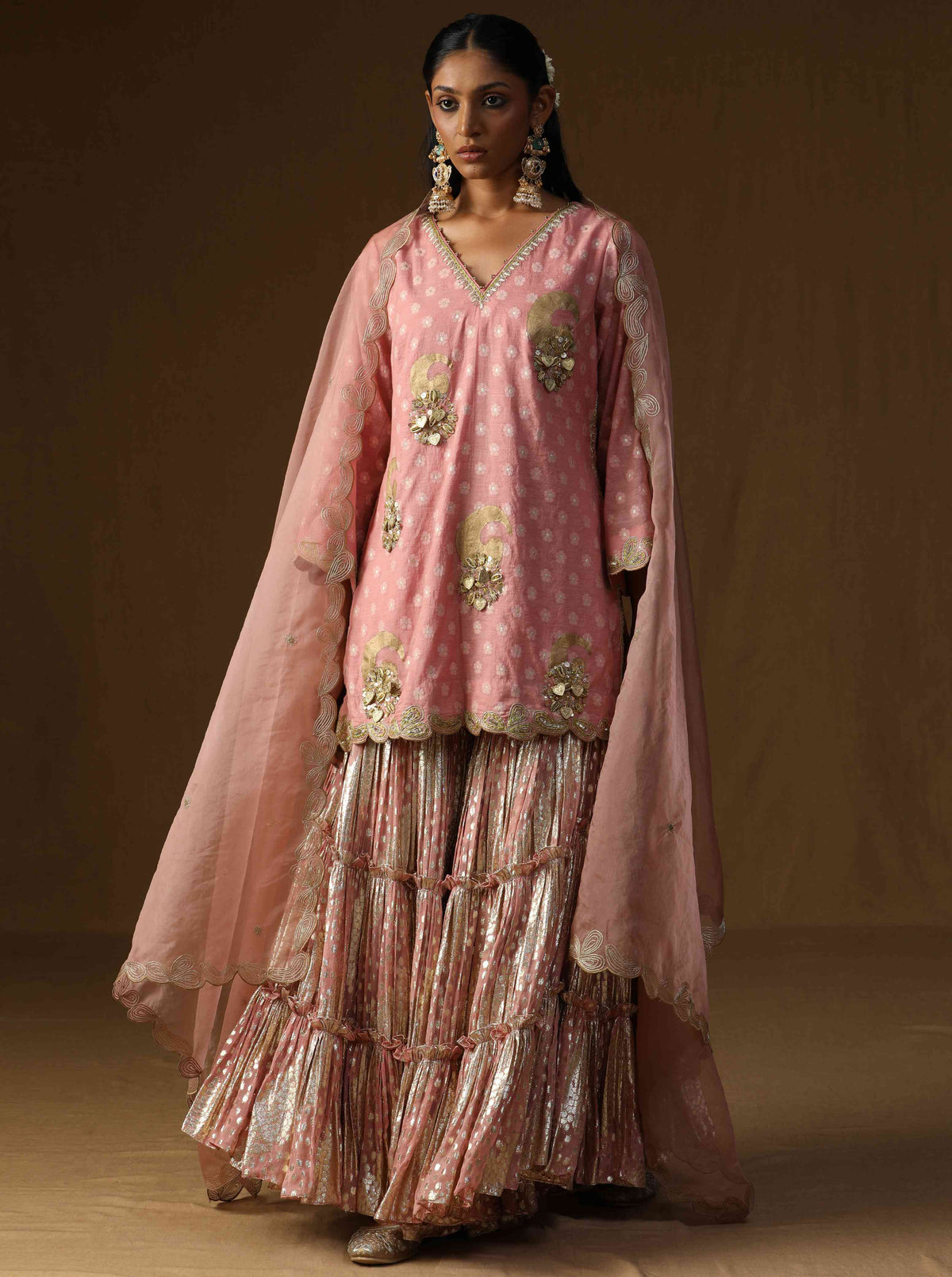 Gulaal Sharara Set