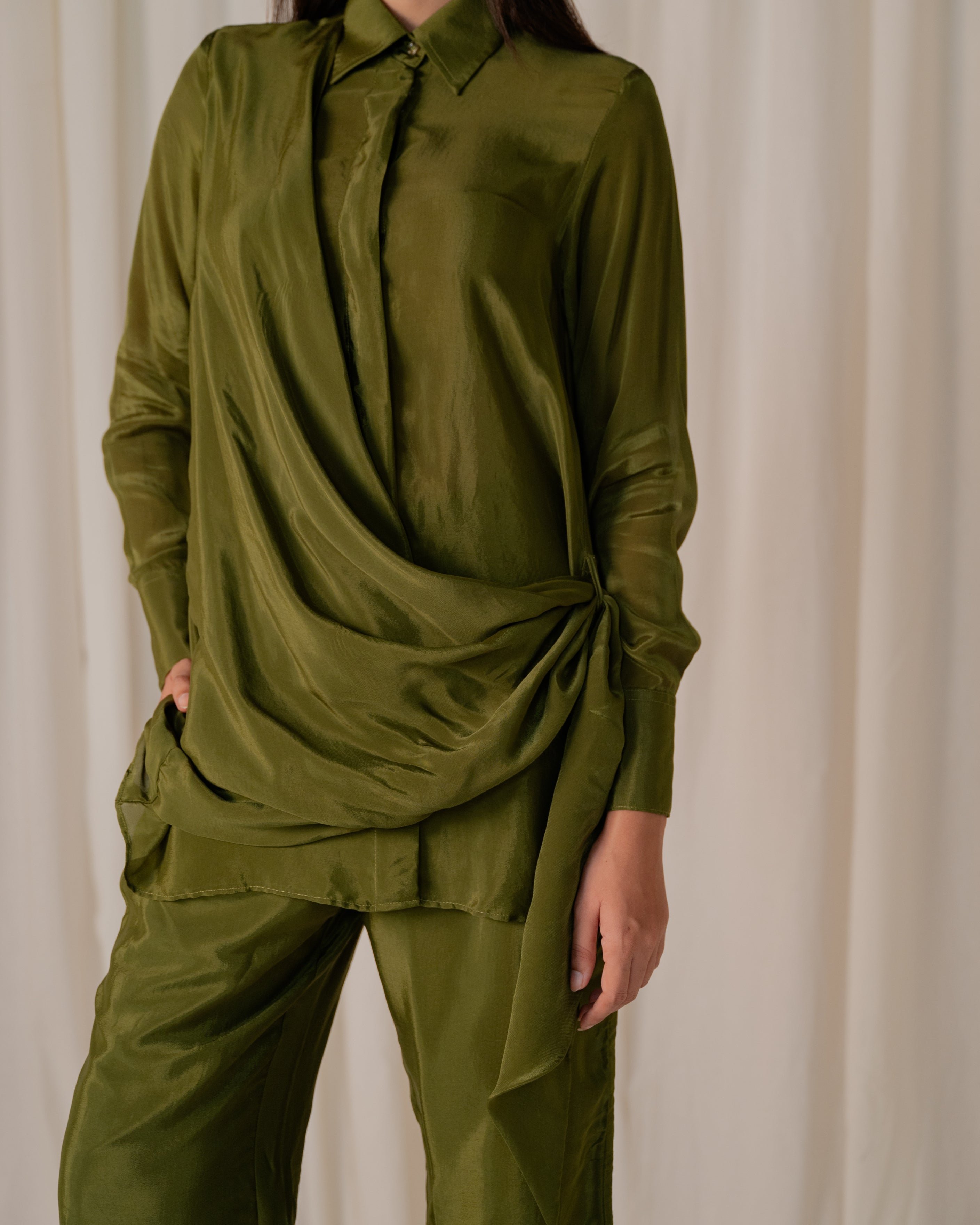Flap Shirt Coord