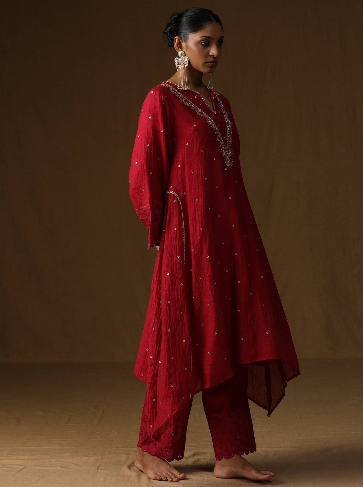 Sakhi Noor gulab Kurta Set