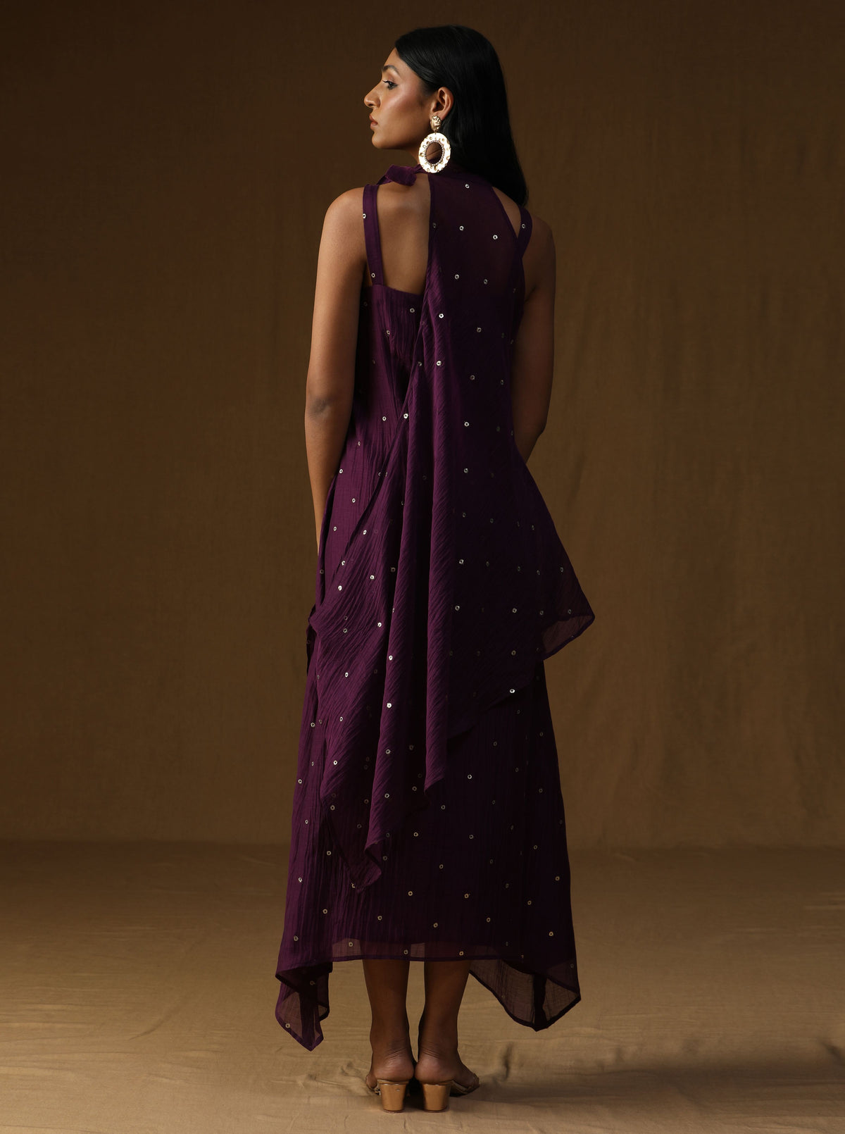 Vishakha  Jamuni Alankrit Dress Set