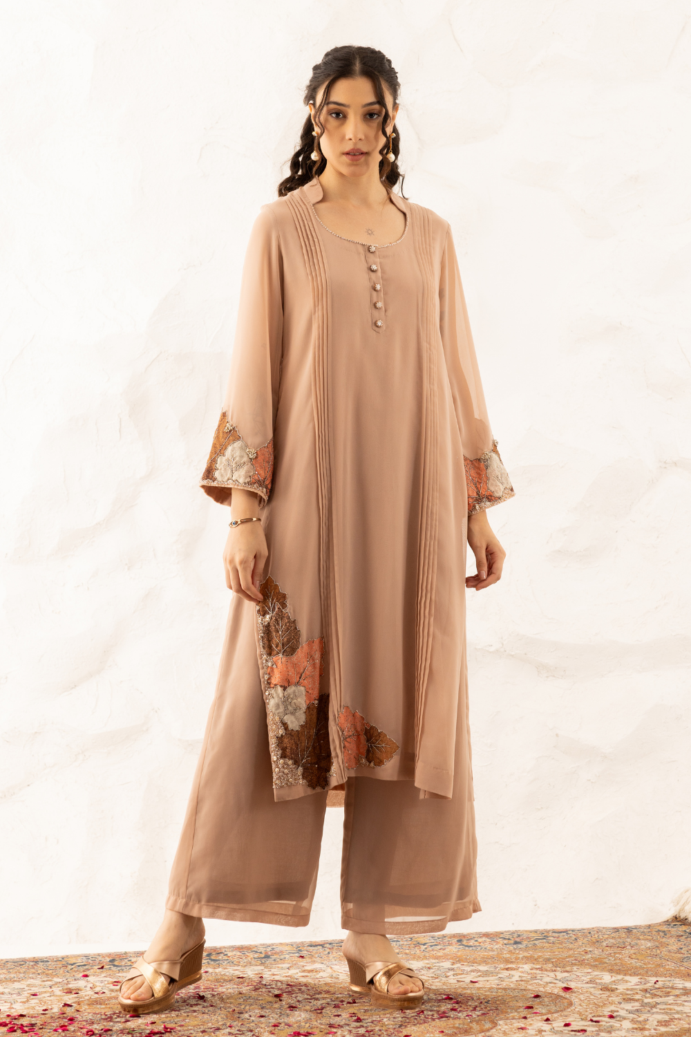 Anika Suit With Plazzo