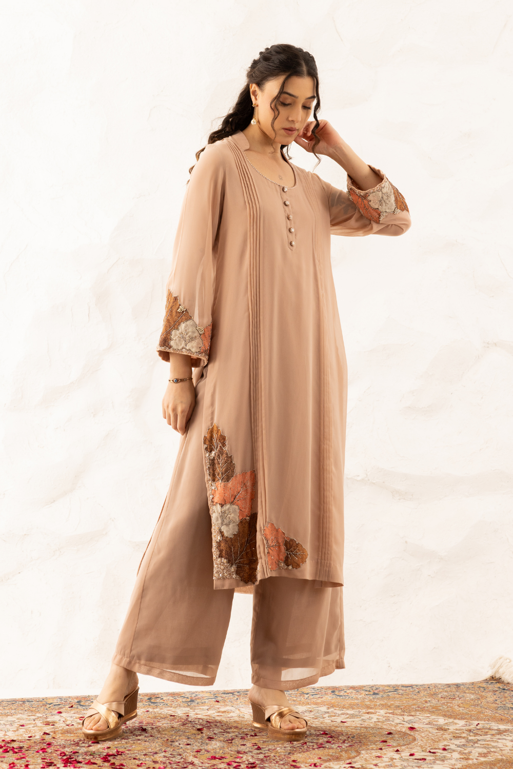 Anika Suit With Plazzo