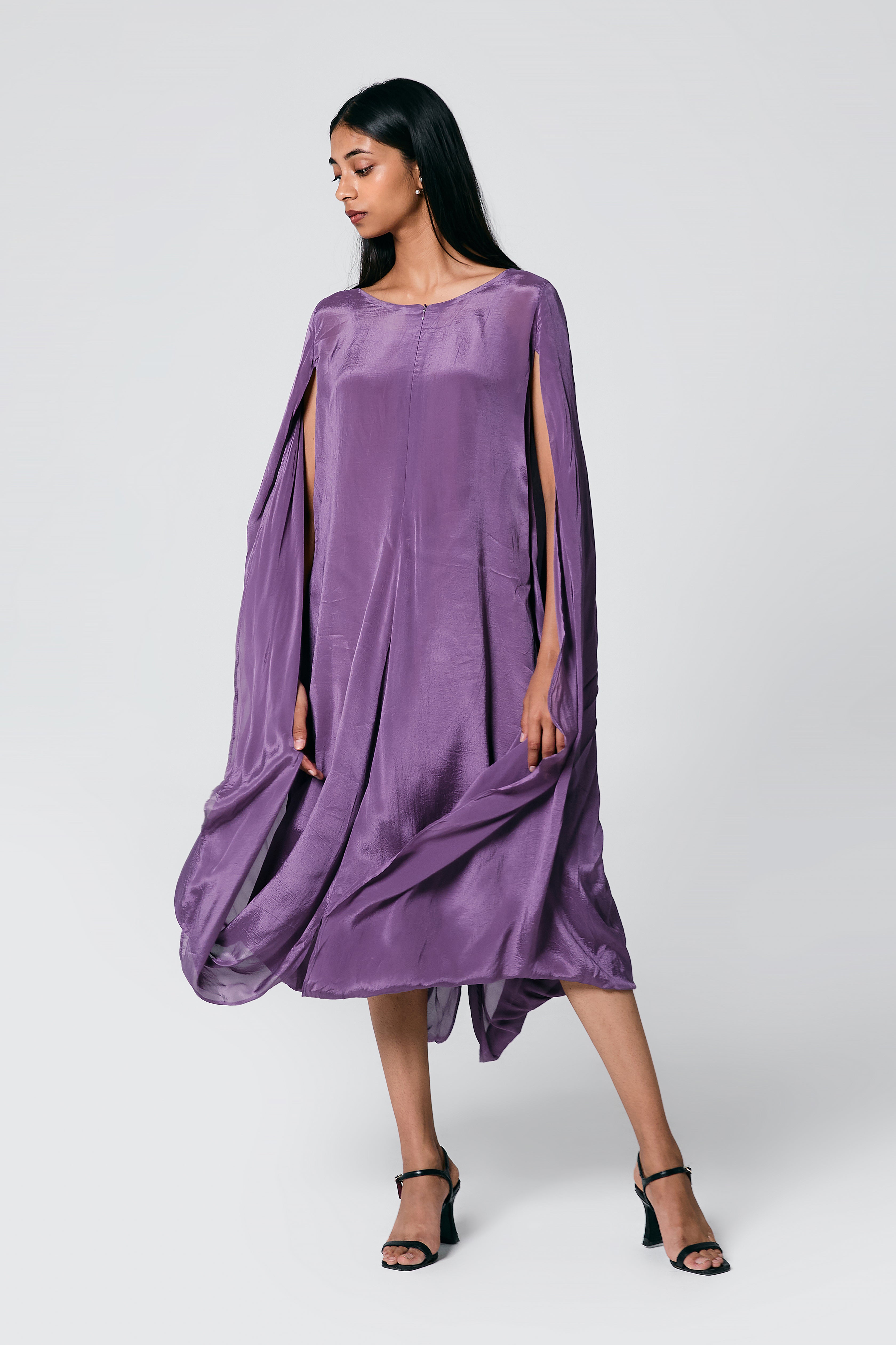 Double Cowl Dress