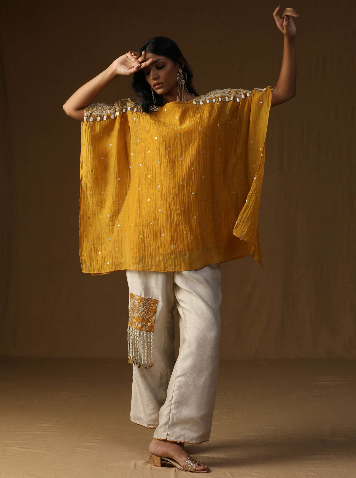 Noorika Set-Sunehri noor