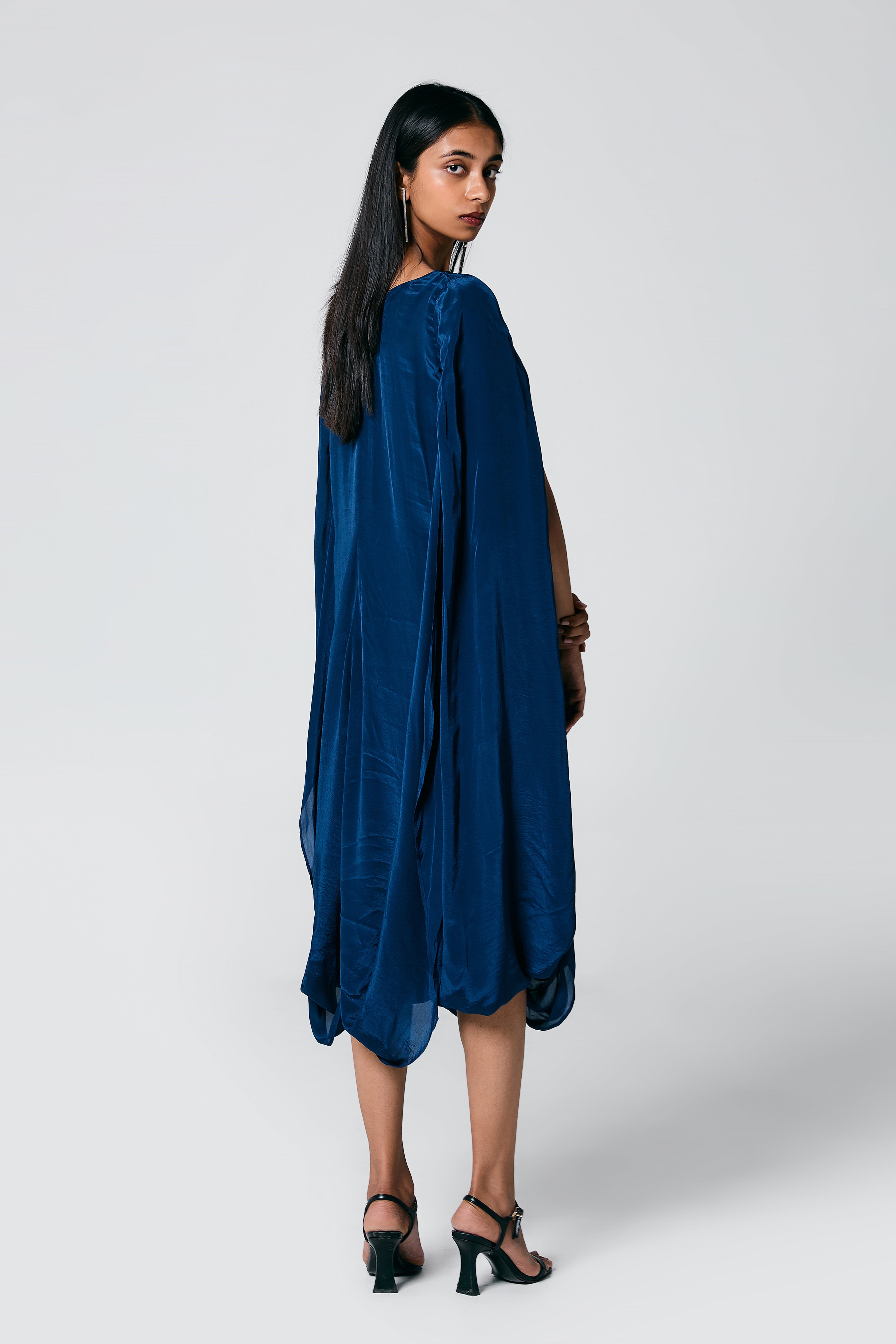 Double Cowl Dress