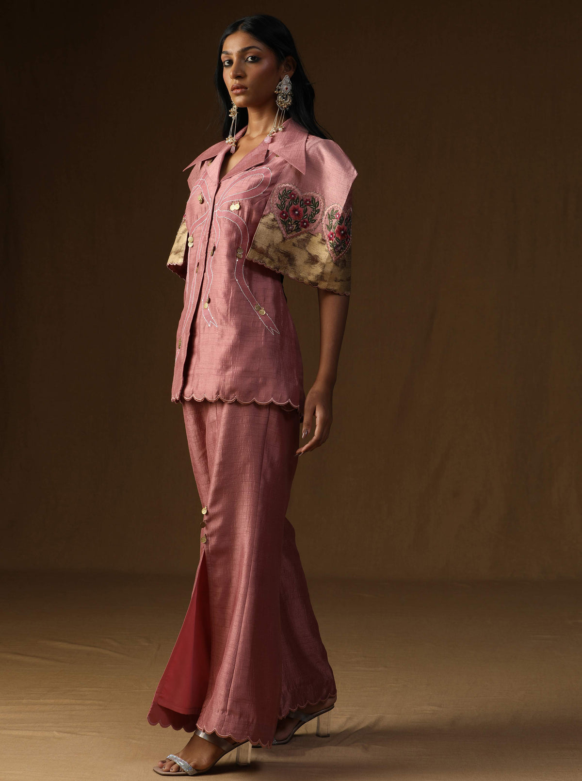 Chitra Gulab Noor  The Artisan Rooh Co-ord Set