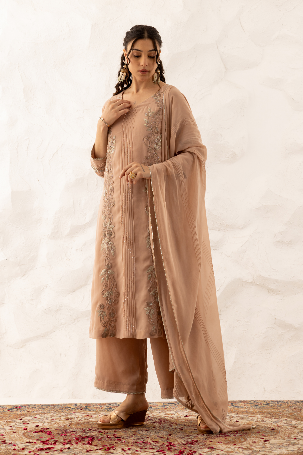 Megha Suit With Plazzo