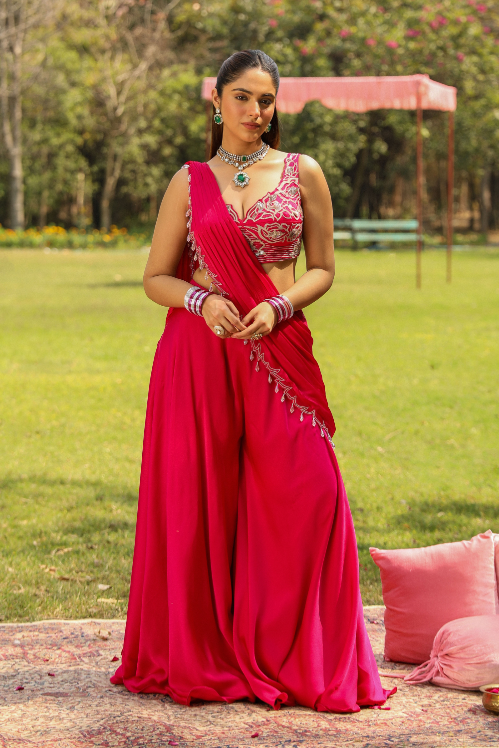 Karishma Drape Saree