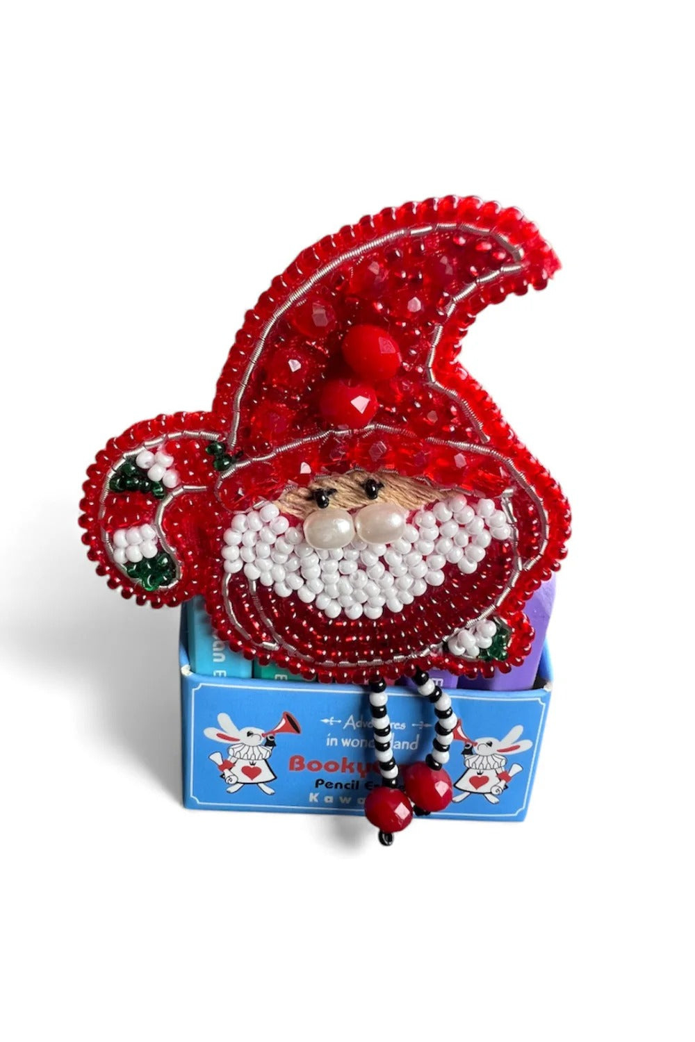SANTA BROOCH/CLIP/CHARM