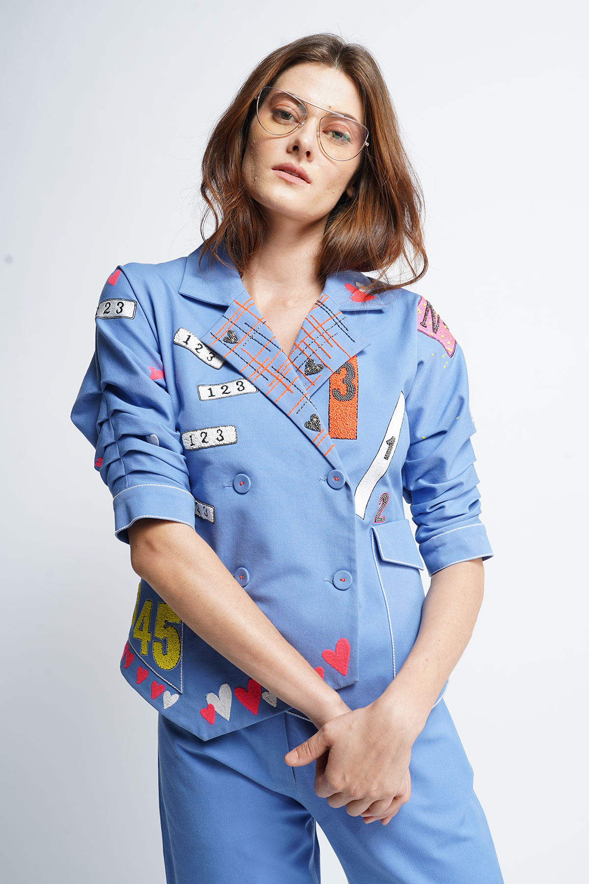 Pants of Odd and Even Numbers Waistcoat Jacket
