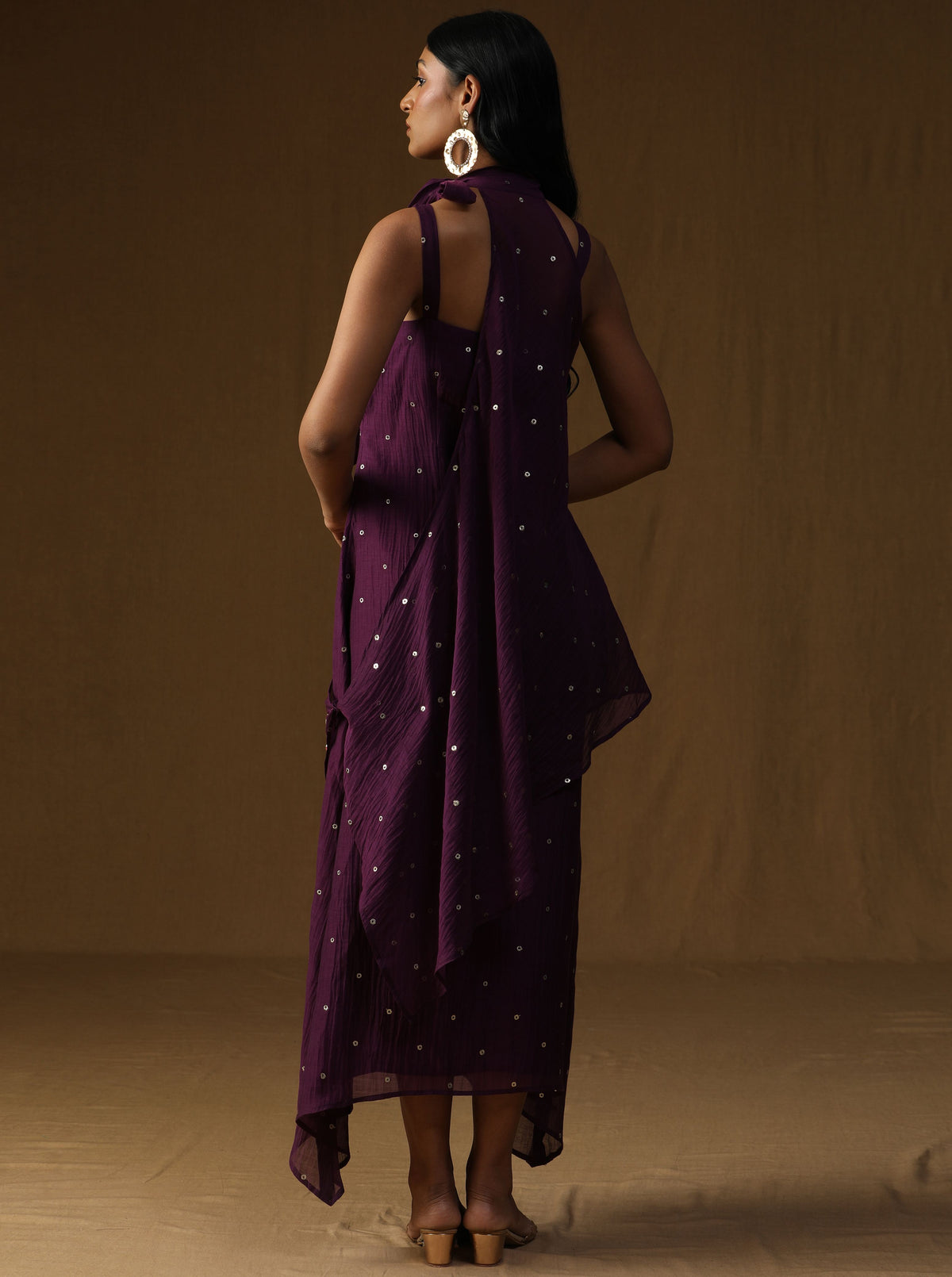 Vishakha  Jamuni Alankrit Dress Set