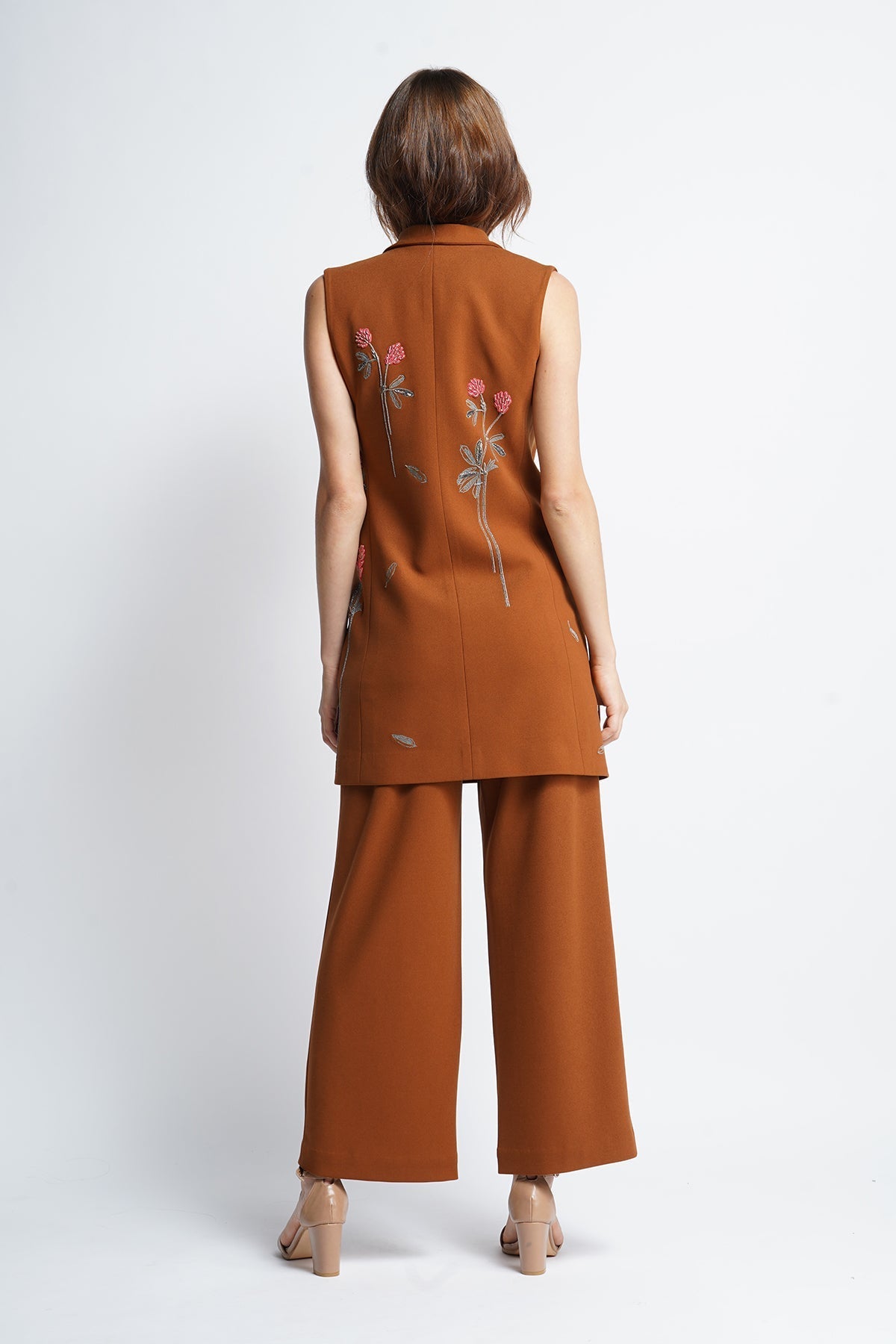 Biscuit Brown Straight Pants