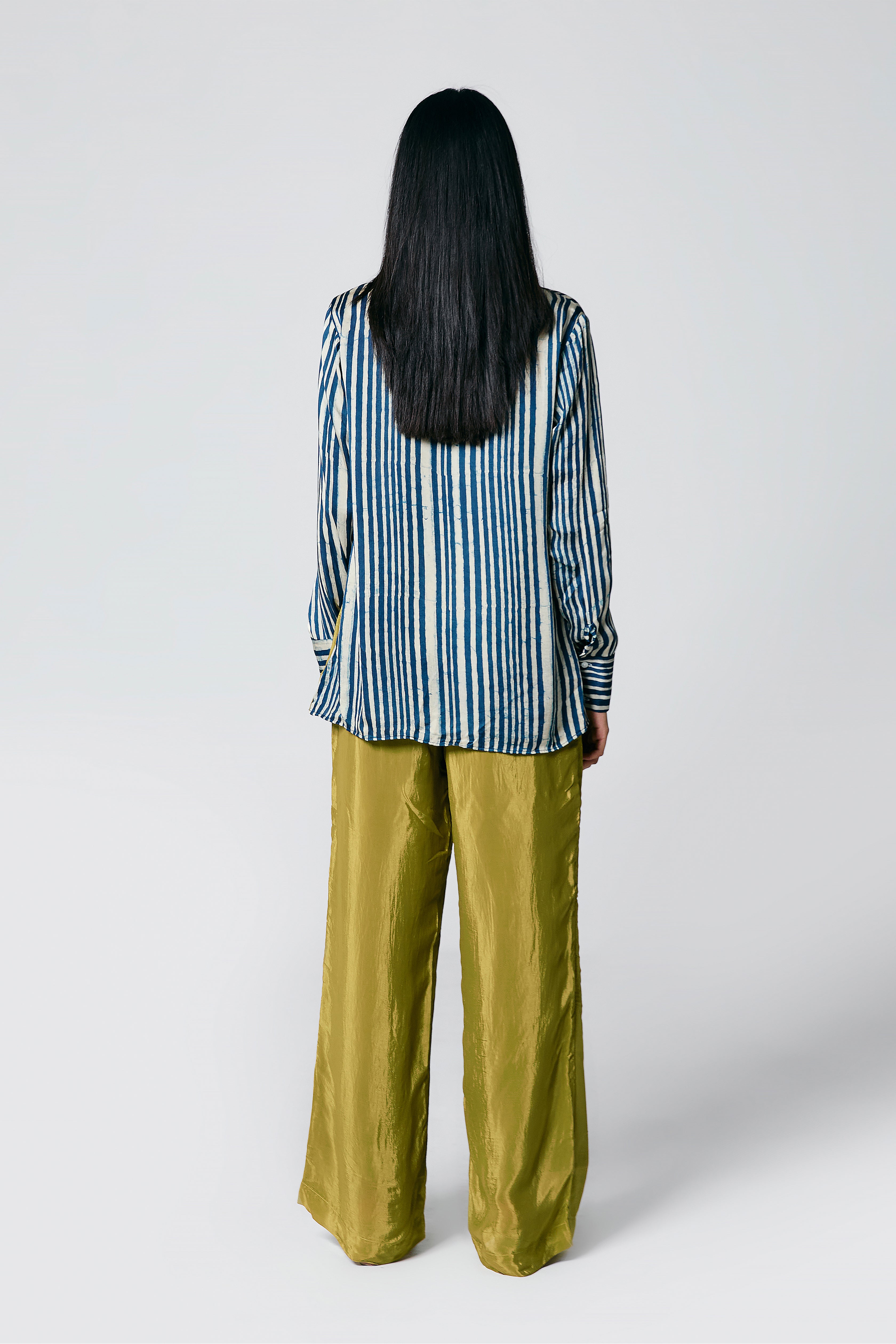 Diagonal shirt coord