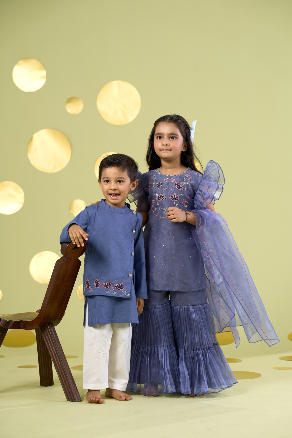 BLUE LOTUS BANDI SET