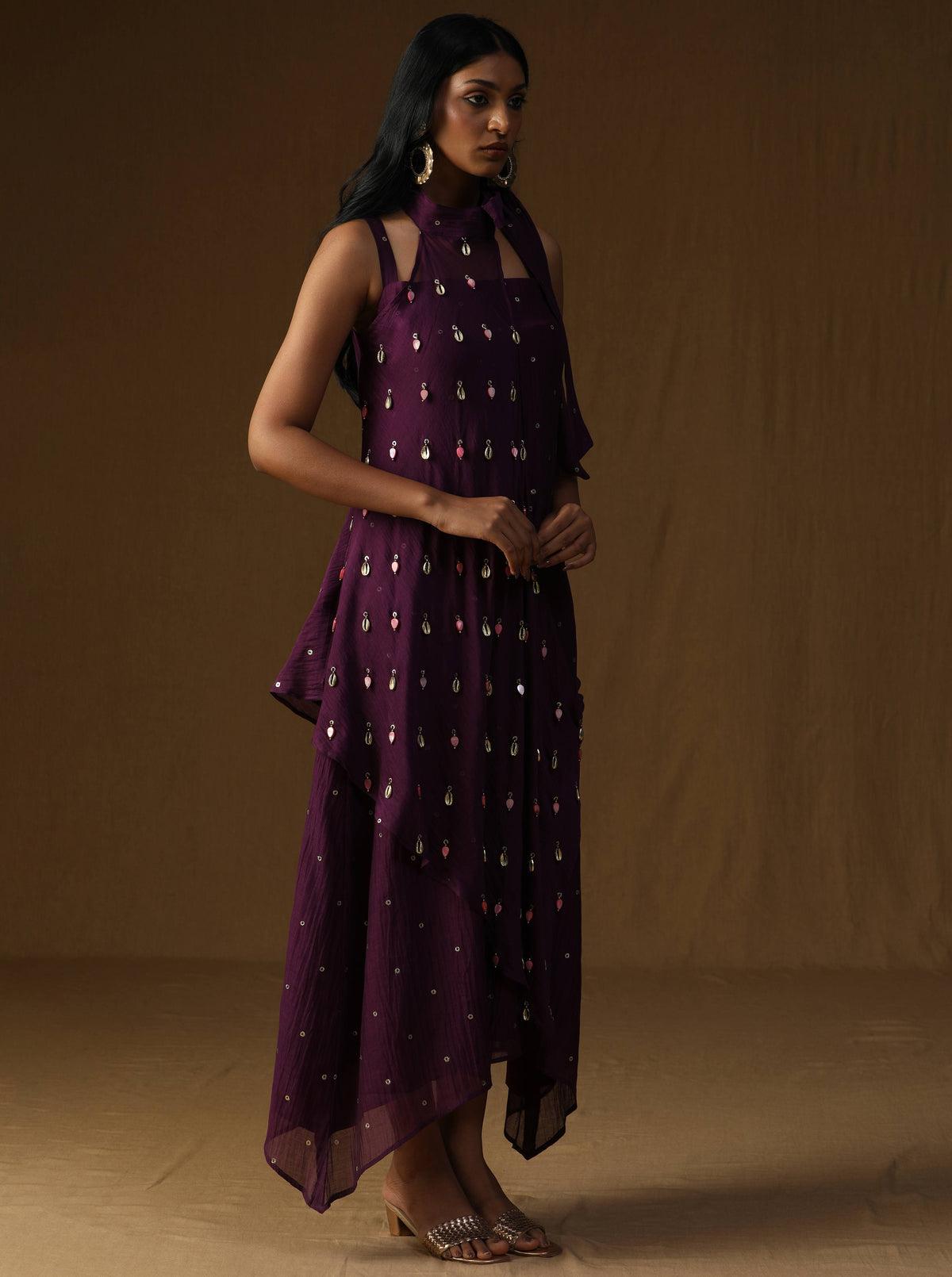 Vishakha  Jamuni Alankrit Dress Set