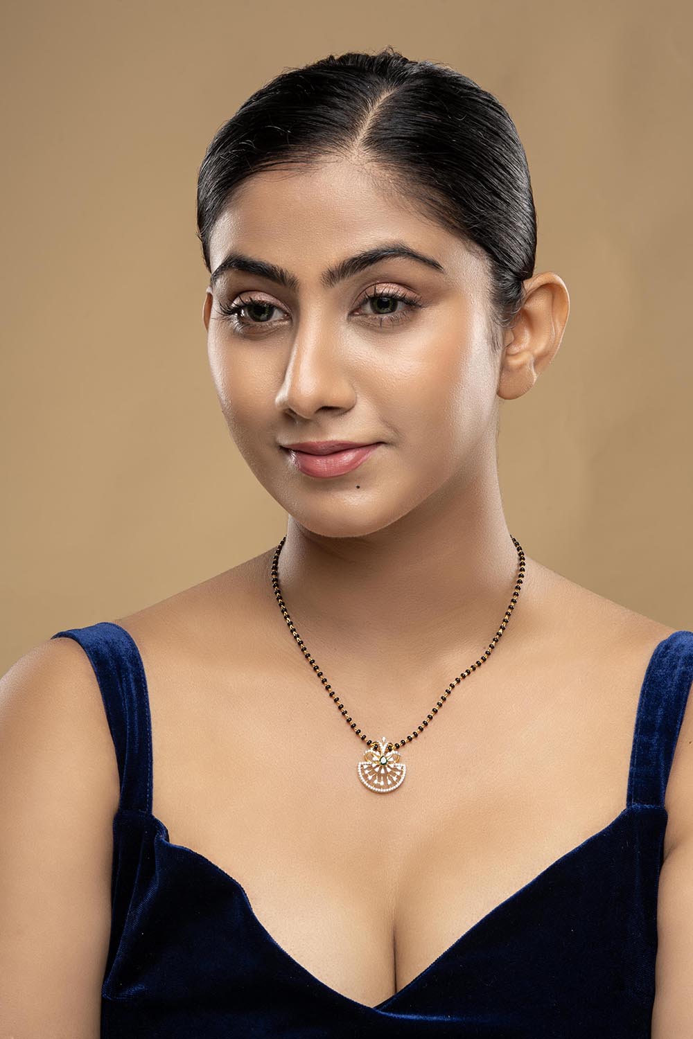 925 Silver Ashmantak Mangalsutra]