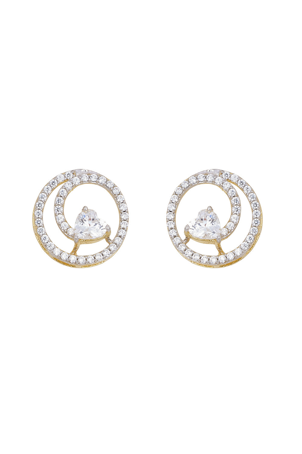 925 Silver Camellia Earrings