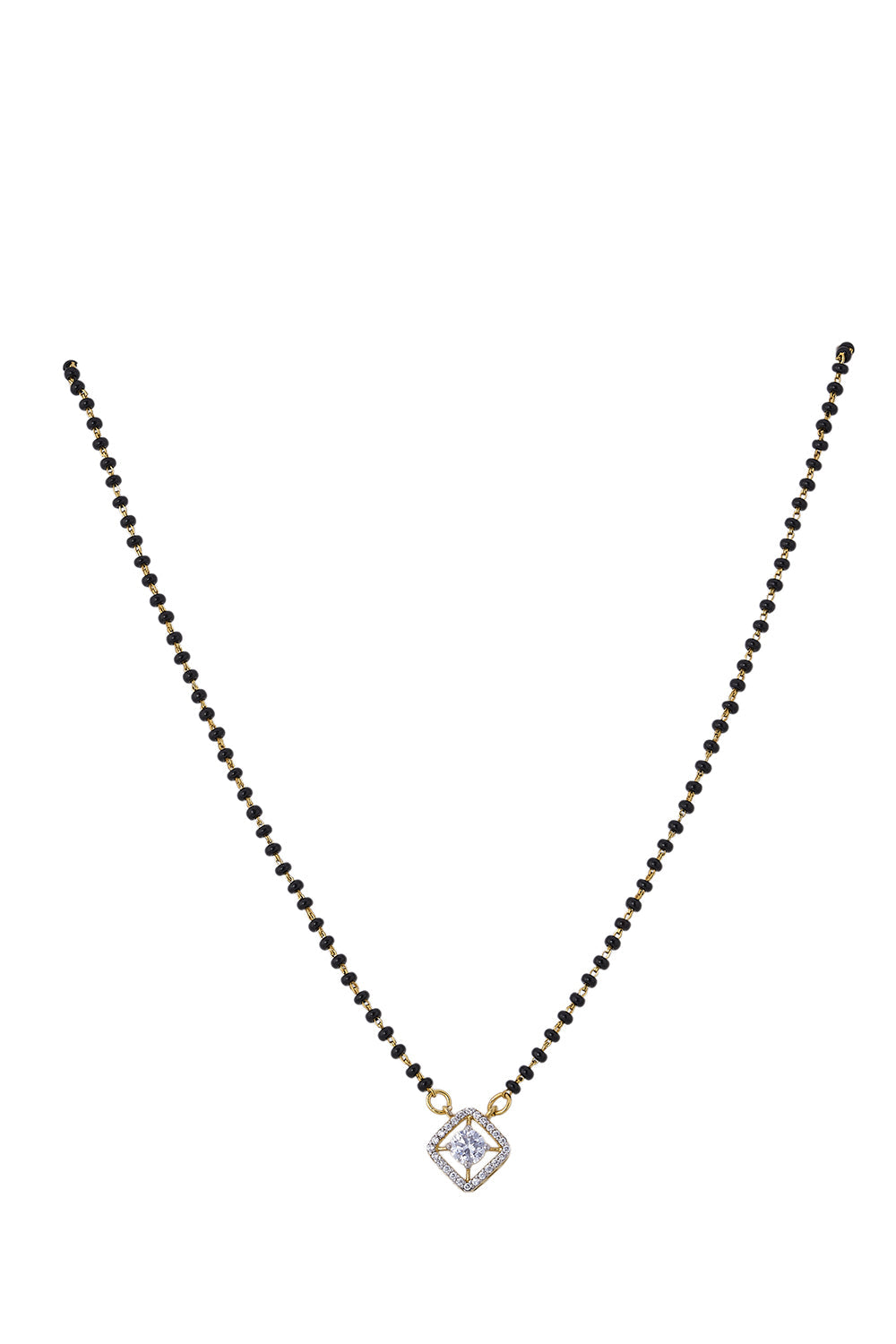 925 Silver Dahlia Mangalsutra