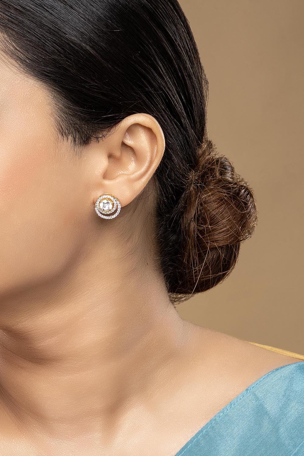 925 Silver Detachable Solitaire Earrings