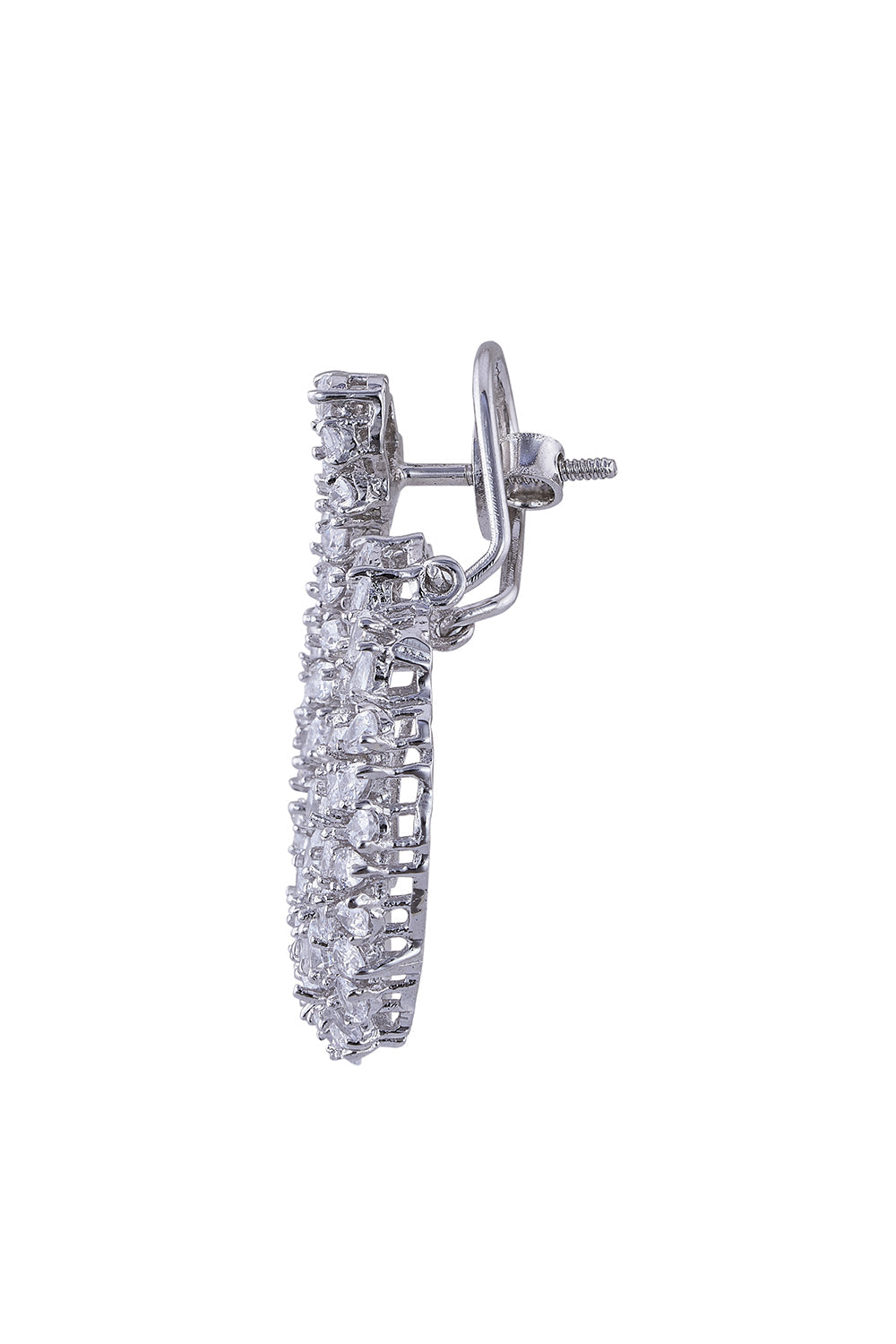 925 Silver Iceberg Earrings