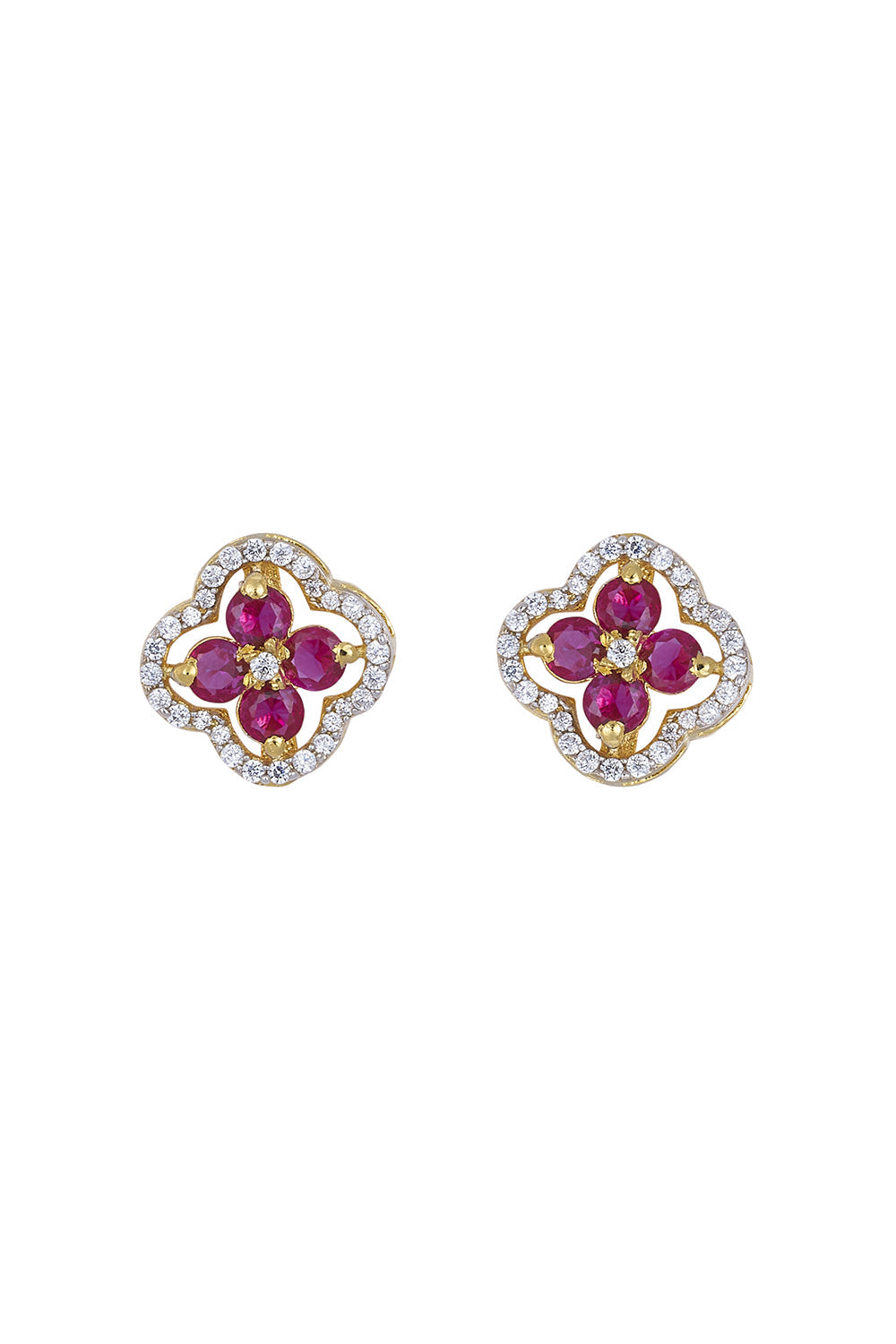 925 Silver Marguerite Earrings