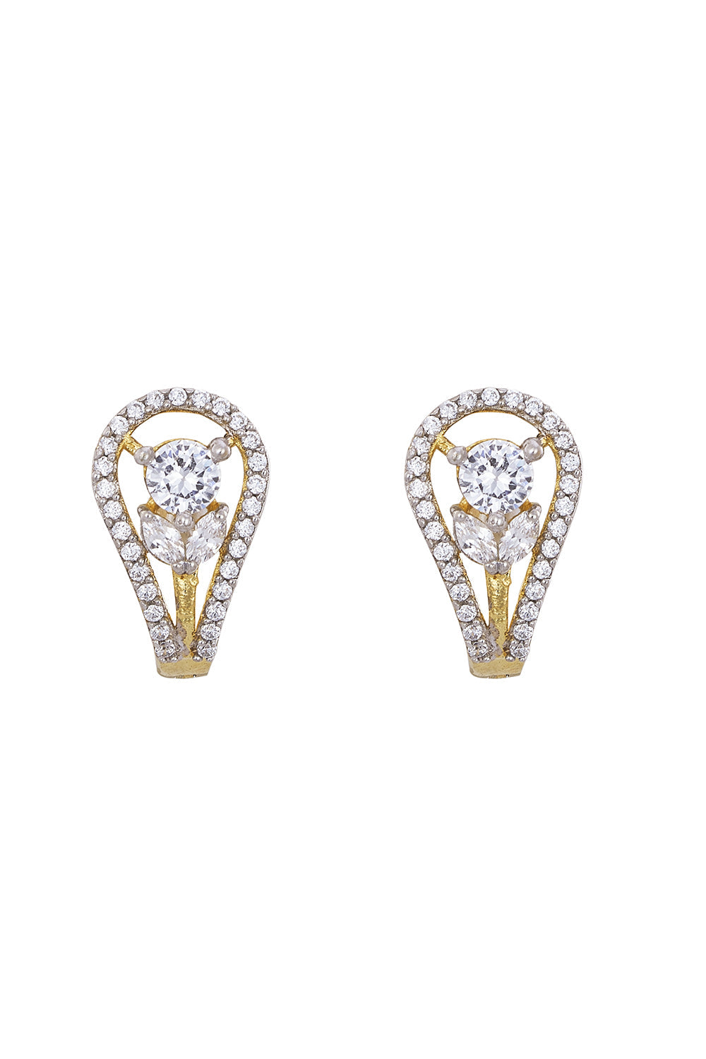 925 Silver Meenakshi Earrings