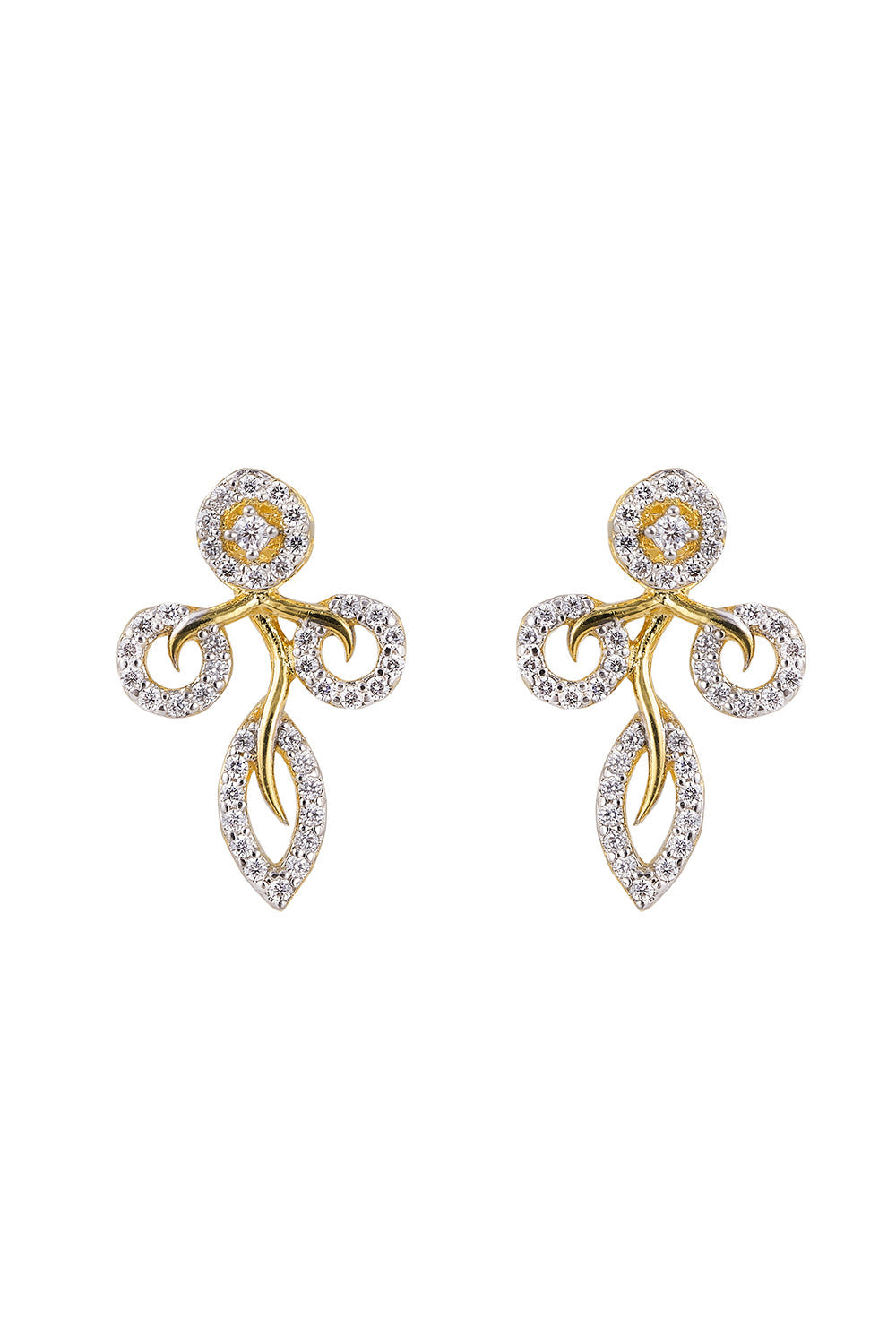 925 Silver Picotee Earrings