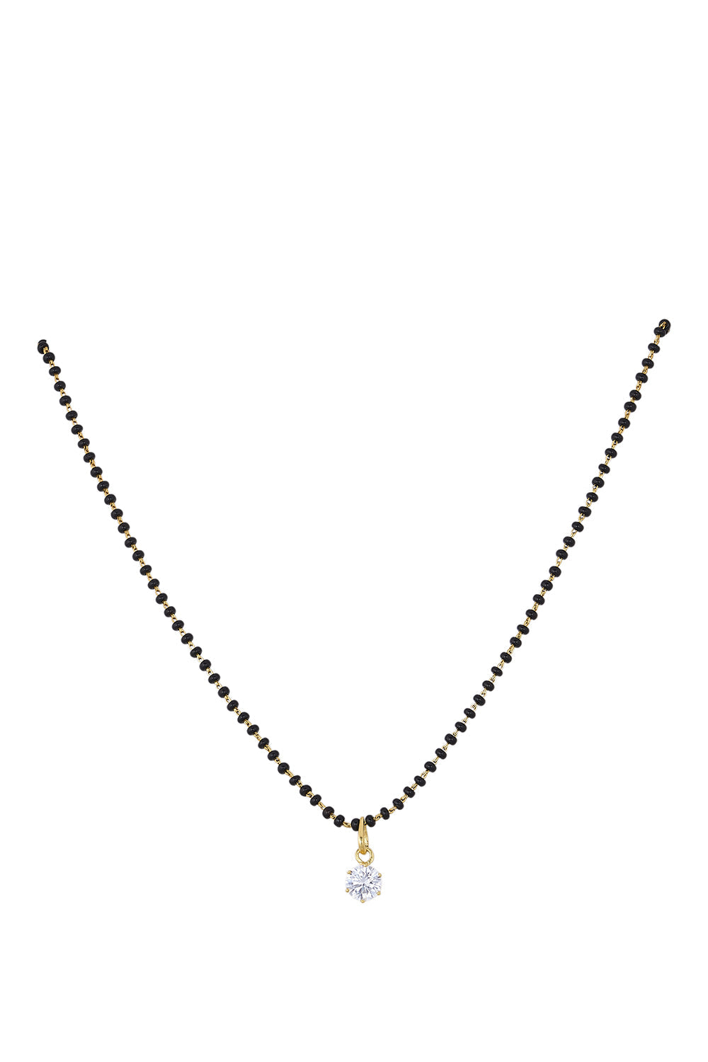 925 Silver Solitaire Mangalsutra