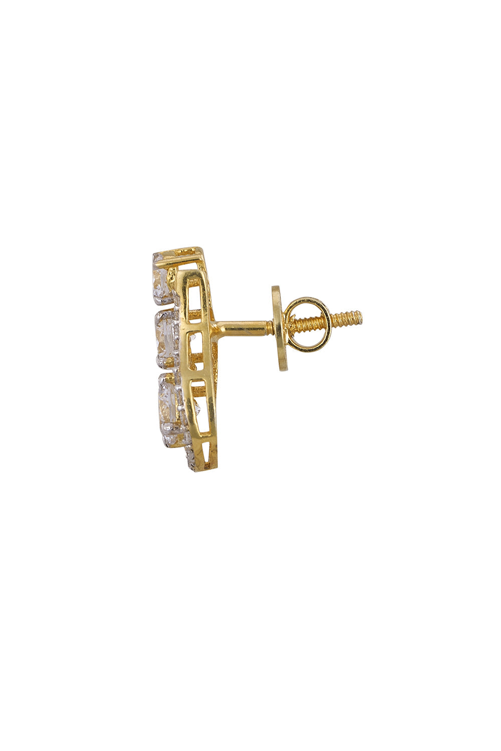 925 Silver Stormi Solitaire Earrings