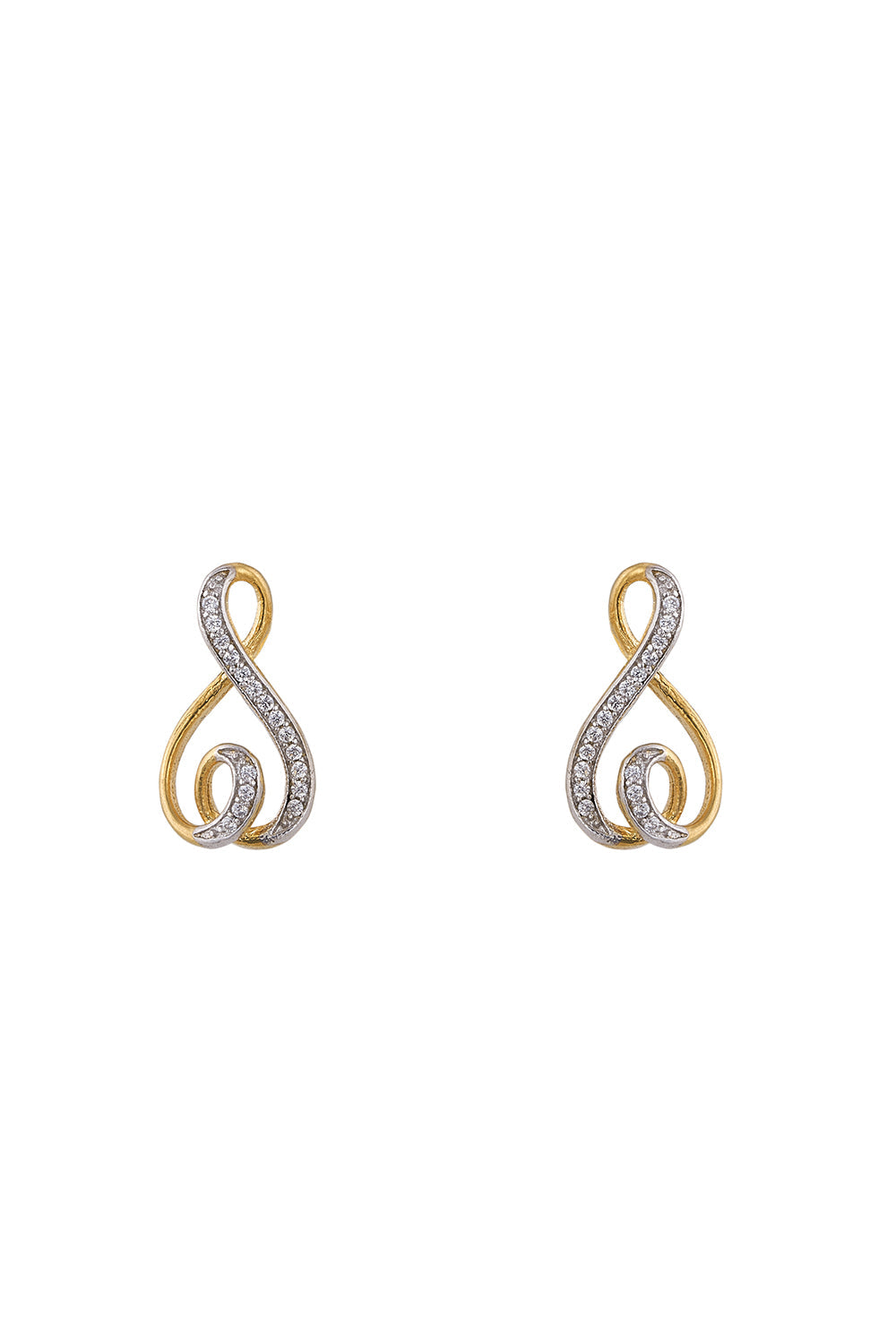 925 Silver Twist Earrings