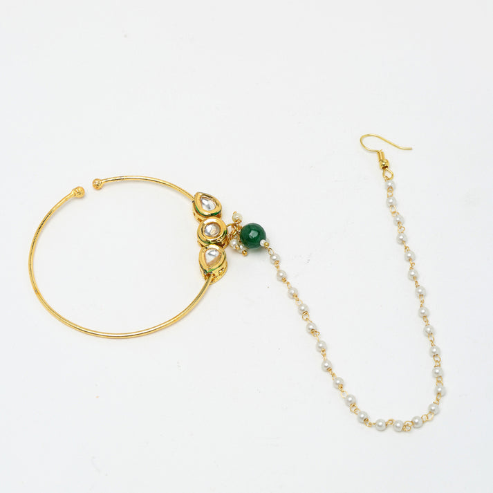 Kundan Nose Ring