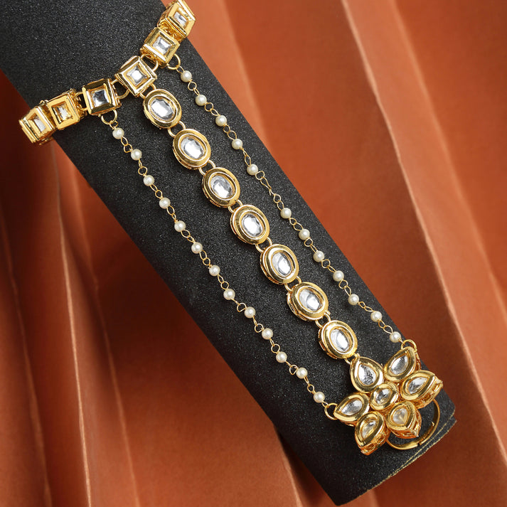 Kundan Hand Harness