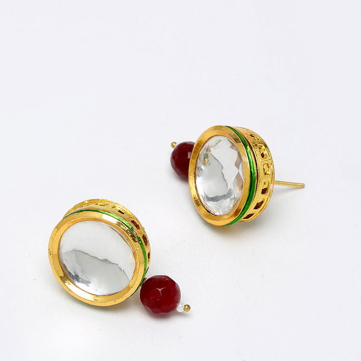 Kundan Neckpiece With Studs